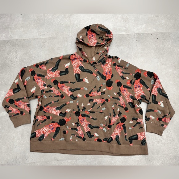 Jordan Tops - Air Jordan Artist Series AOP hooded sweatshirt